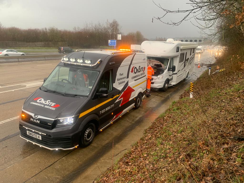 Motorway breakdown